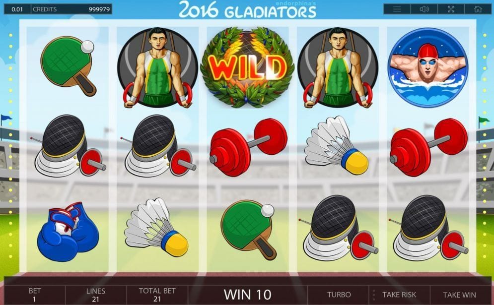 2016 Gladiators online Slotmaschine