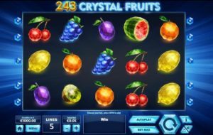243 Crystal Fruits Slotmaschine kostenlos spielen