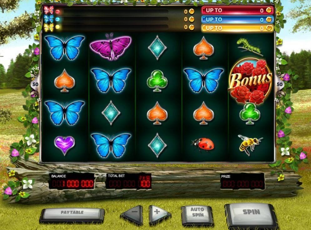 3 Butterflies Casinospiel