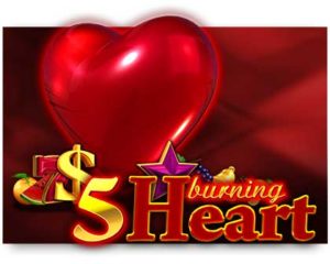 5 Burning Heart Video Slot kostenlos spielen