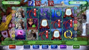 7 Dwarf`s Diamonds Spielautomat online spielen