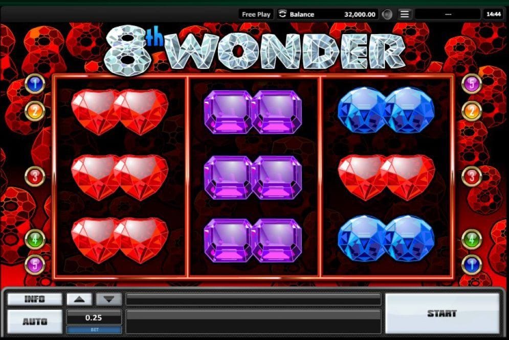 8th Wonder online Slotmaschine