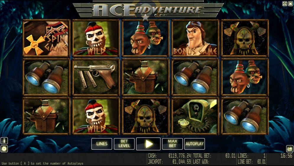 Ace Adventure Casinospiel