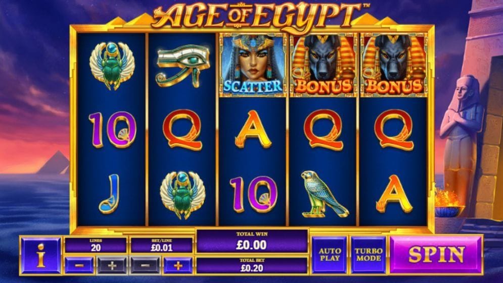 Age of Egypt online Casinospiel