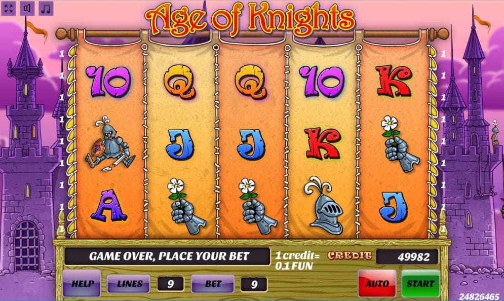 Age of Knights online Casino Spiel
