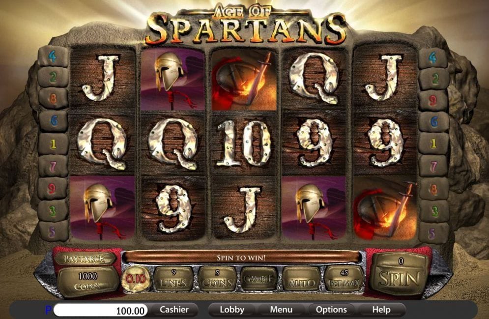 Age of Spartans Casinospiel