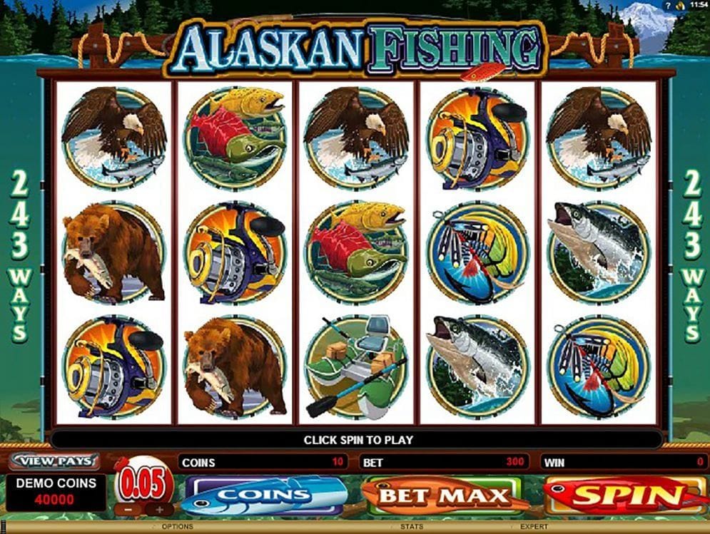 Alaskan Fishing online Automatenspiel