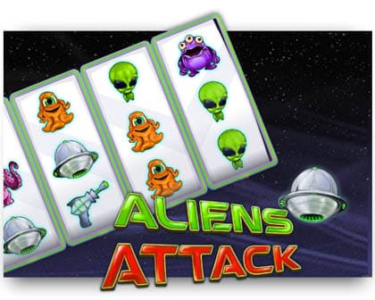 Aliens Attack Slotmaschine online spielen