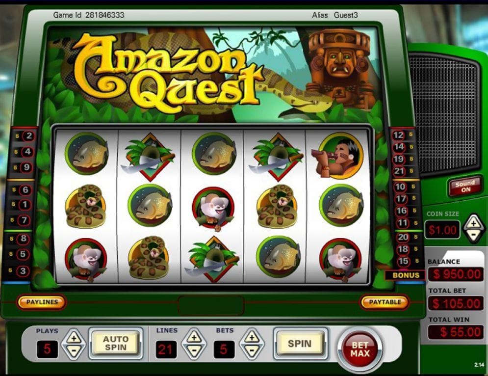 Amazon Quest Casino Spiel