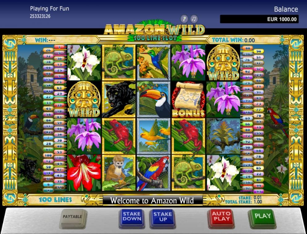 Amazon Wild Casino Spiel