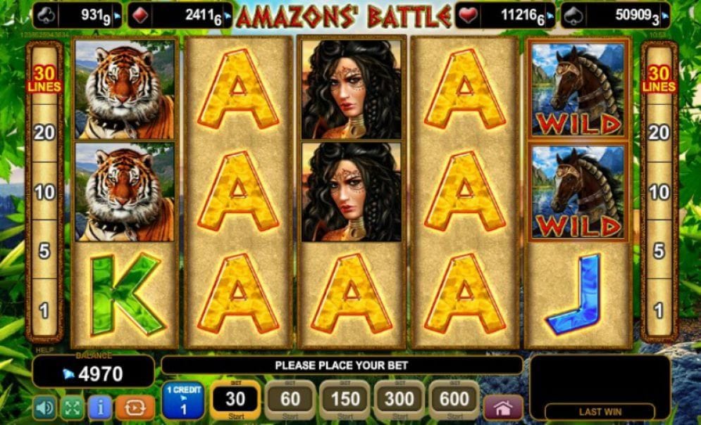 Amazons‘ Battle Spielautomat