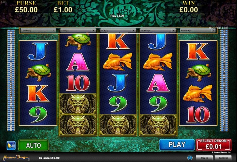 Ancient Dragon online Geldspielautomat