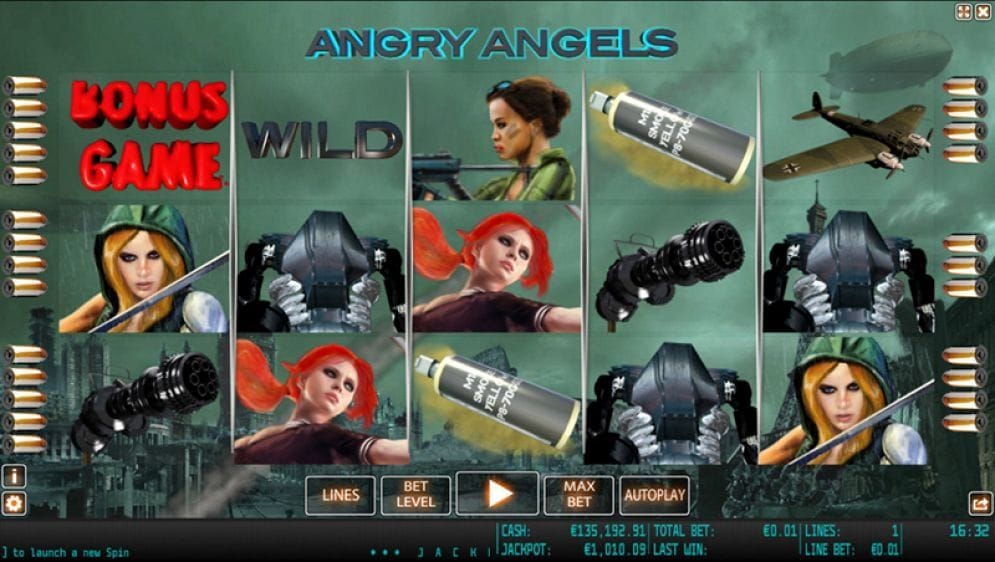 Angry Angels online Automatenspiel