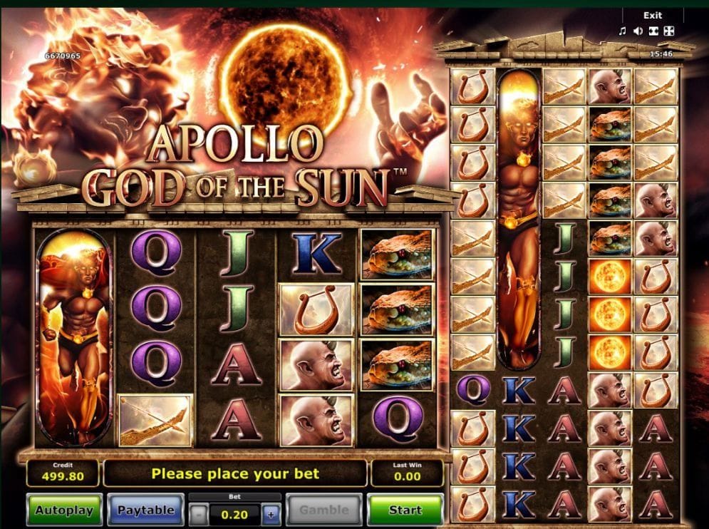 Apollo: God of the Sun online Spielautomat