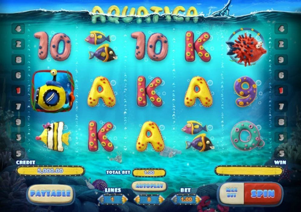 Aquatica online Geldspielautomat