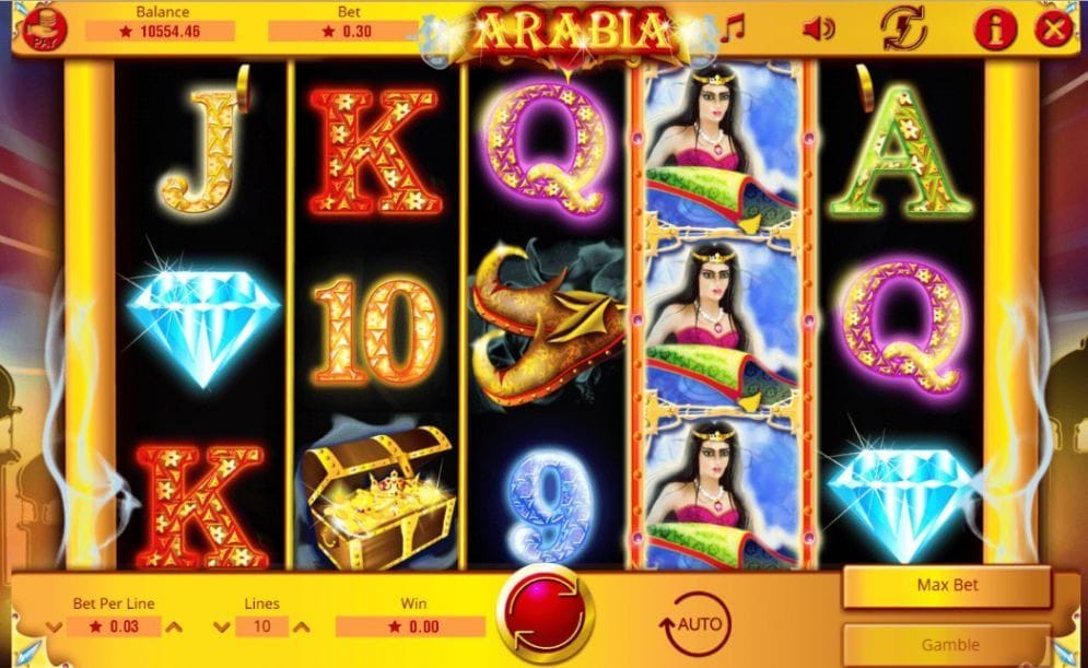 Arabia Spielautomat