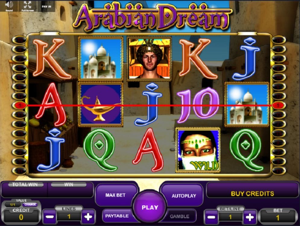 Arabian Dream online Casino Spiel