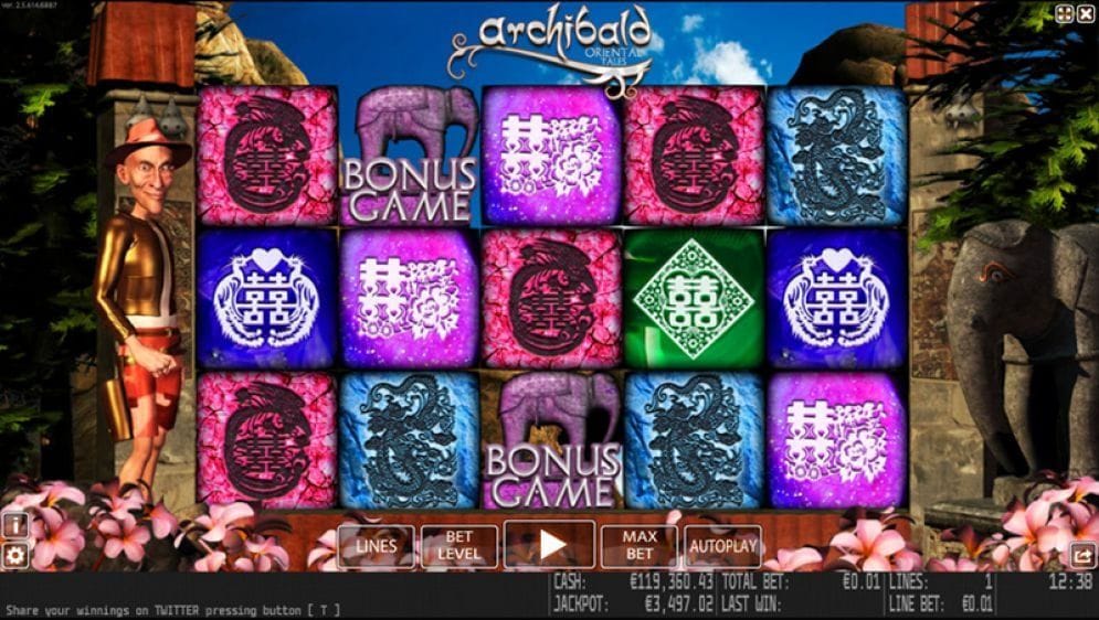 Archibald Orient Spielautomat