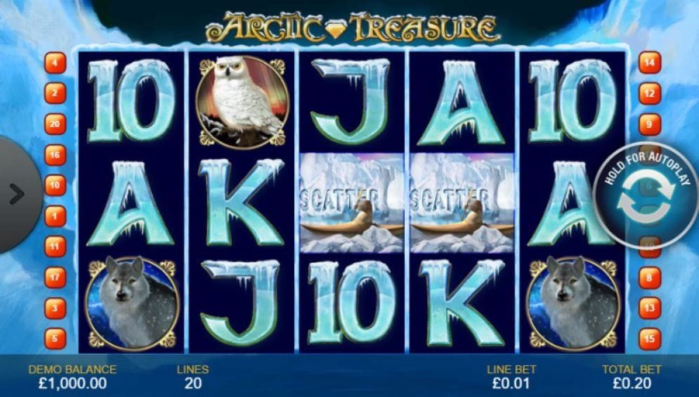 Arctic Treasure online Casinospiel
