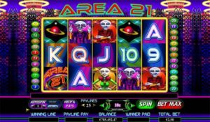 Area 21 Video Slot kostenlos