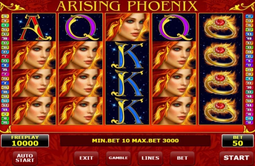 Arising Phoenix online Geldspielautomat
