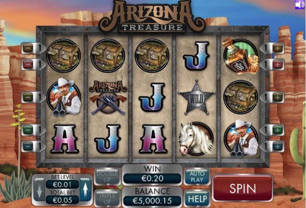 Arizona Treasure online Casinospiel