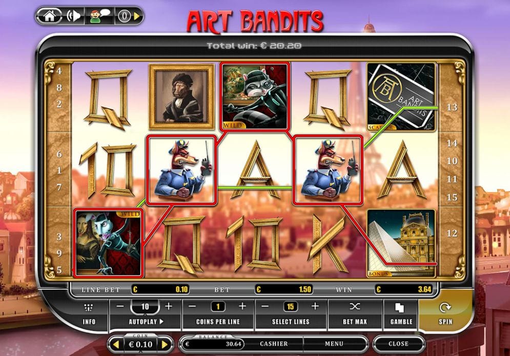 Art Bandits Geldspielautomat