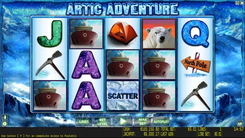 Artic Adventure online Videoslot