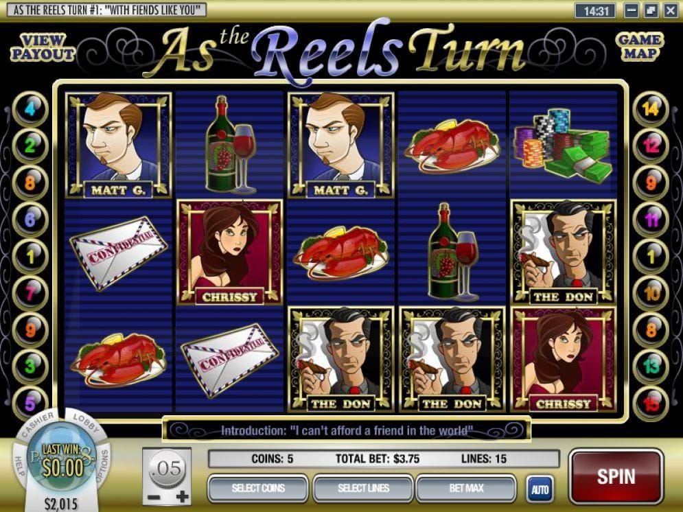 As the Reels Turn 1: With Friends Like You online Spielautomat