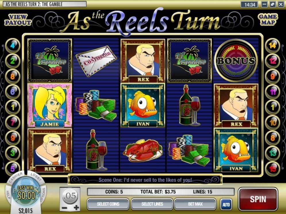 As the Reels Turn 2: The Gamble online Videoslot