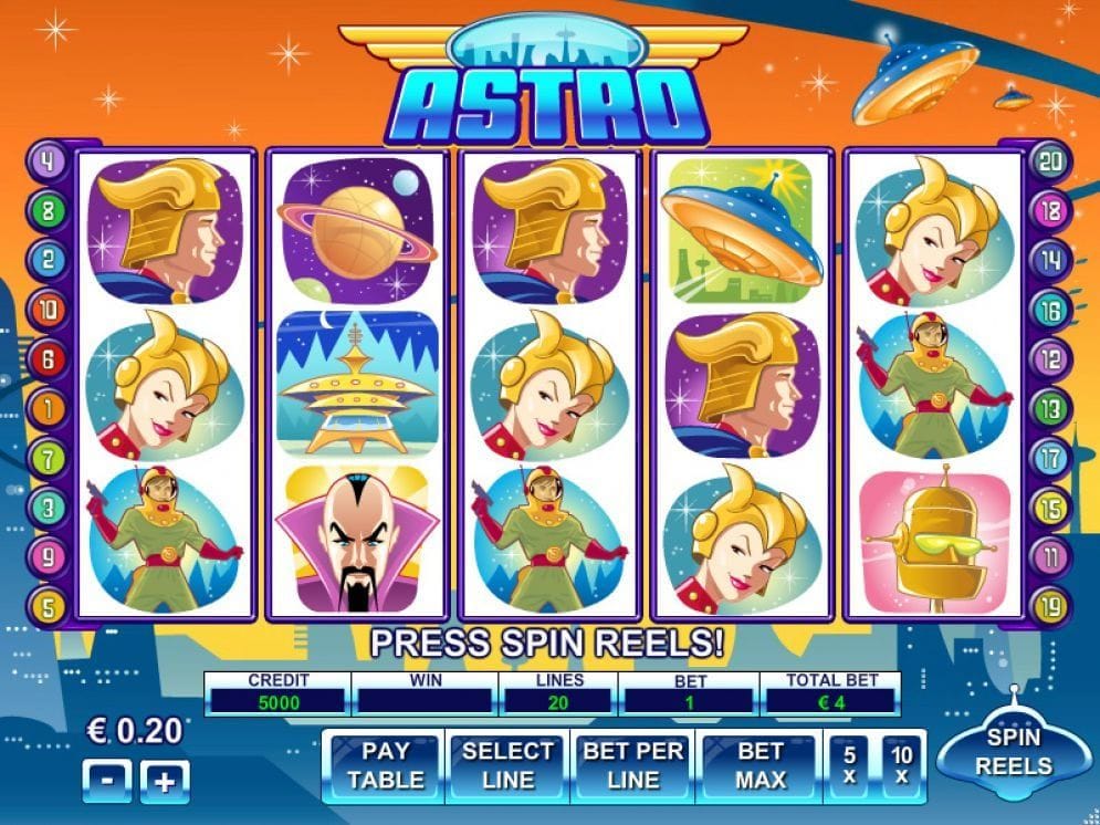 Astro City Casino Spiel