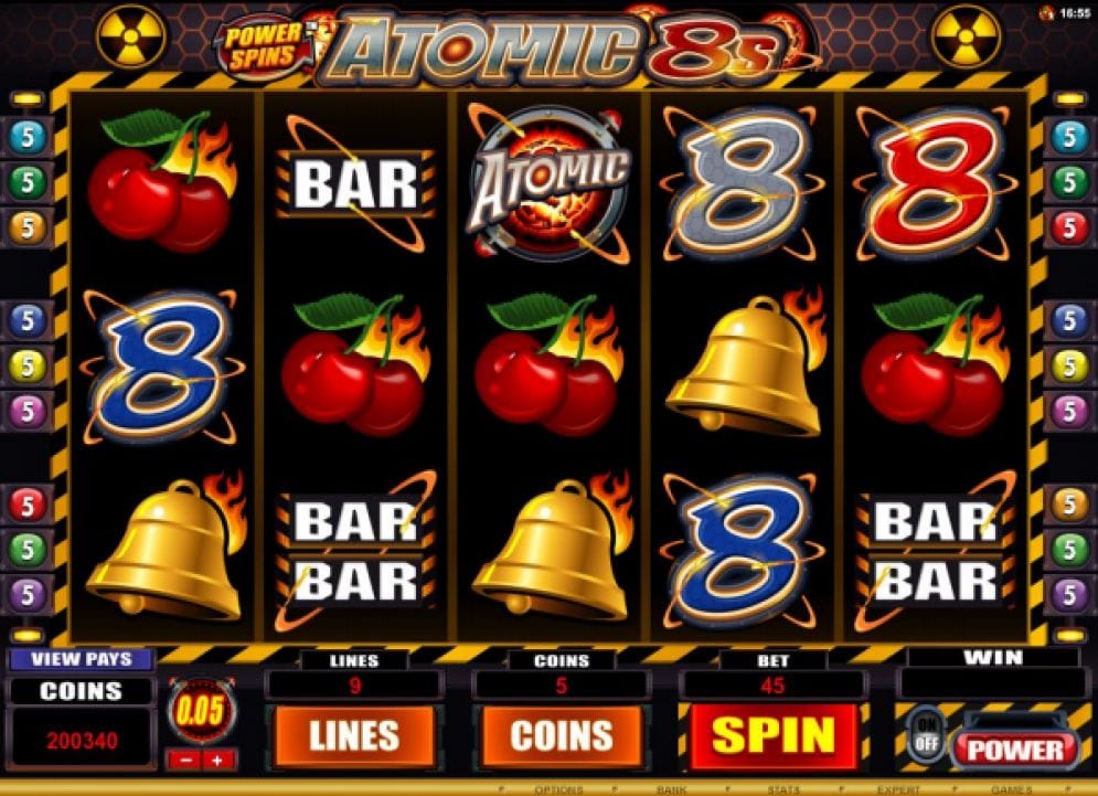Atomic 8s online Slotmaschine