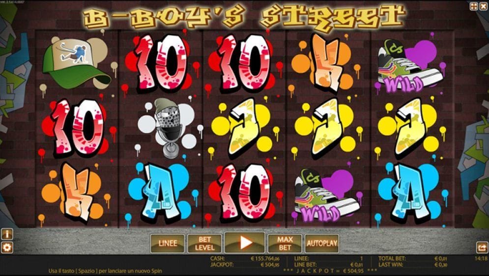B-Boy’s Street online Casinospiel