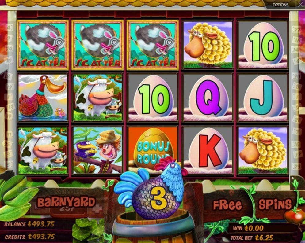 Barnyard Bucks Slots online Automatenspiel