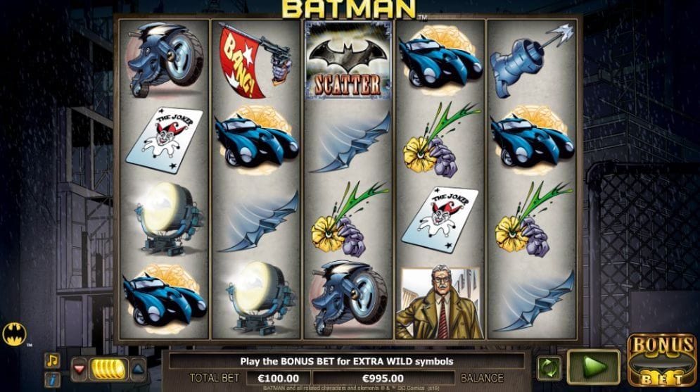 Batman online Casino Spiel
