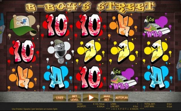 B-Boy's Street Casino Spiel kostenlos
