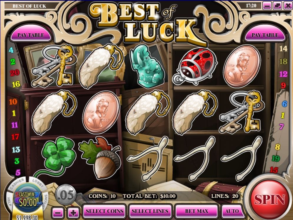 Best of Luck online Videoslot