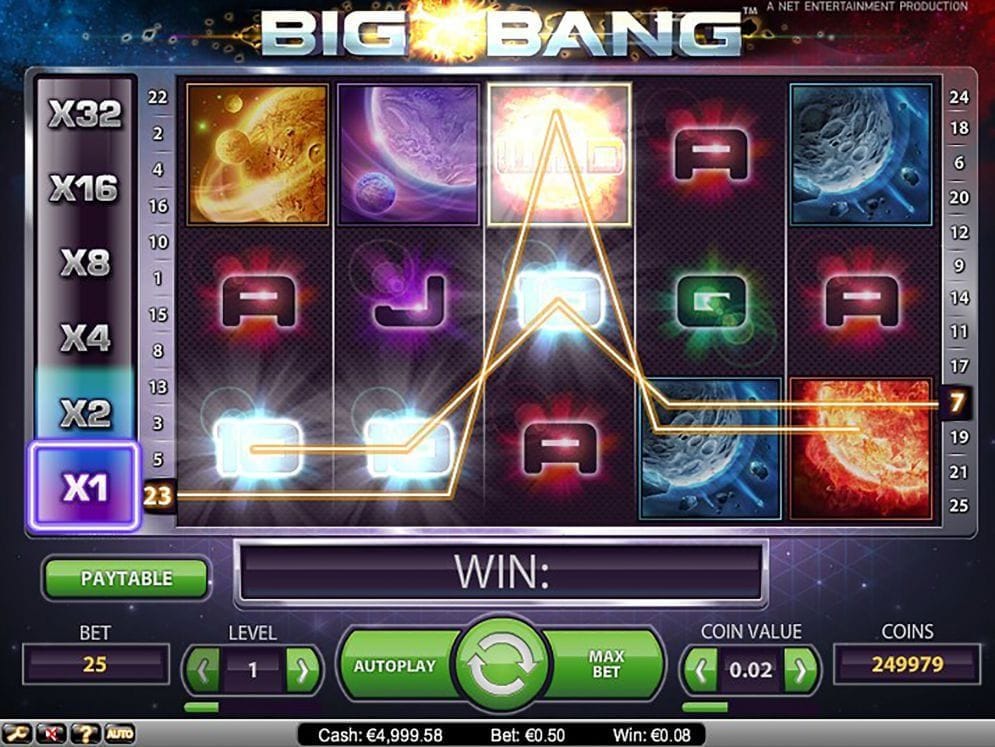 Big Bang Spielautomat