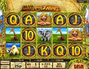 Big Game Safari Videoslot kostenlos spielen