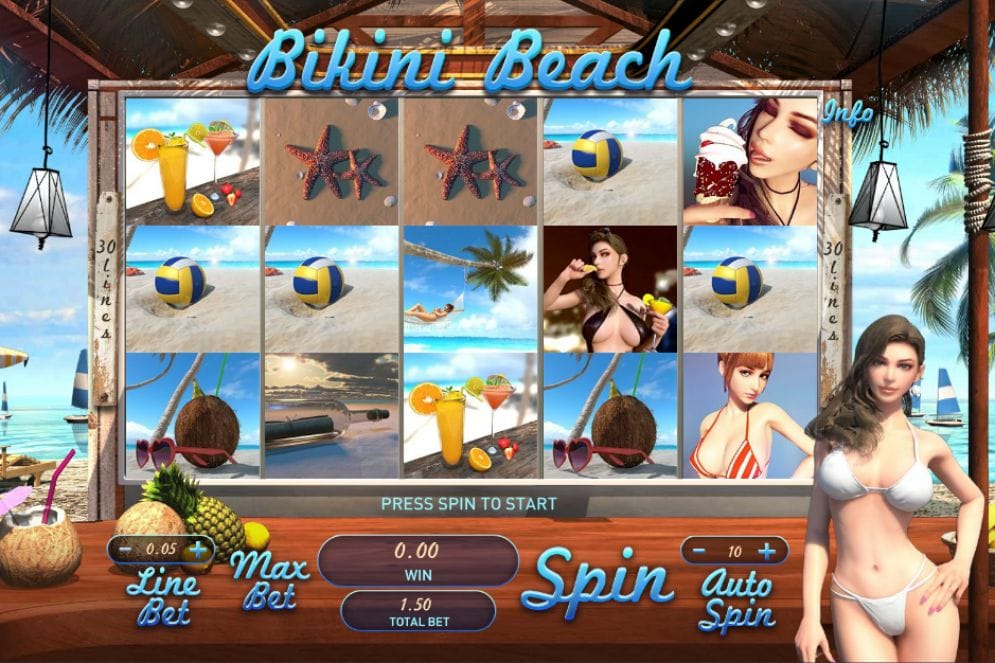 Bikini Beach Slotmaschine