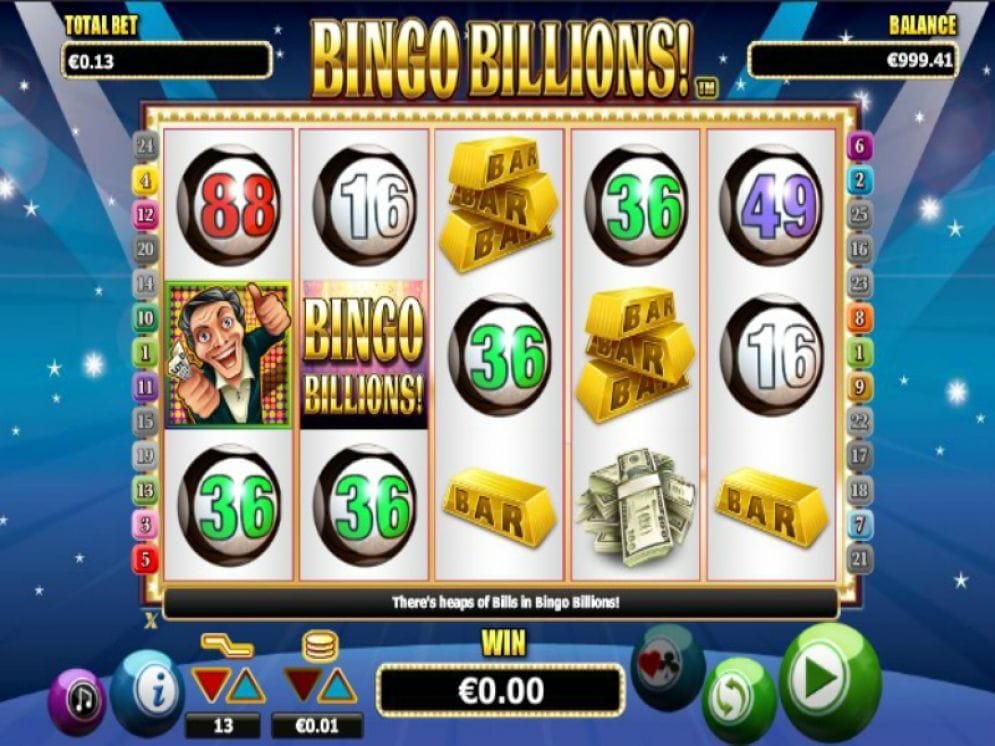 Bingo Billions Geldspielautomat
