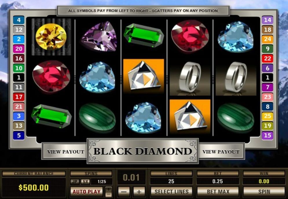 Black Diamond Video Slot