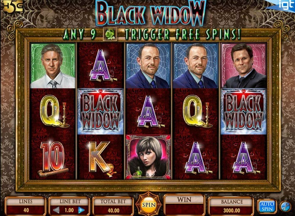 Black Widow Spielautomat