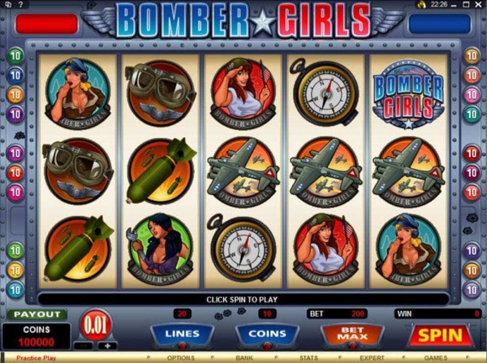 Bomber Girls online Videoslot