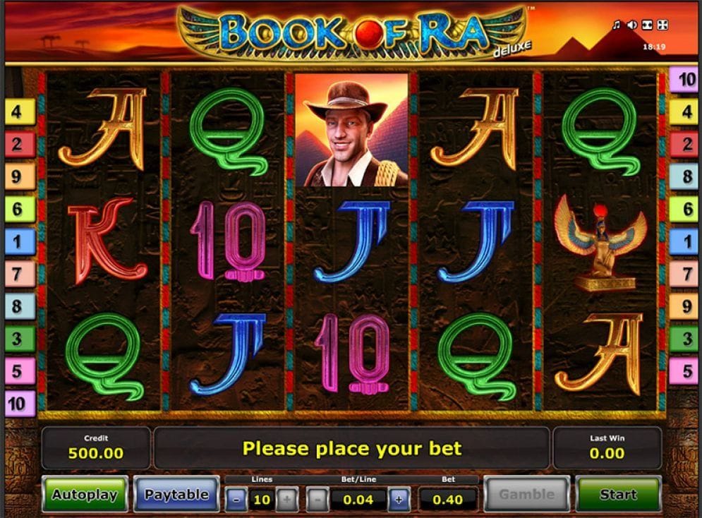 Book of Ra Deluxe Video Slot