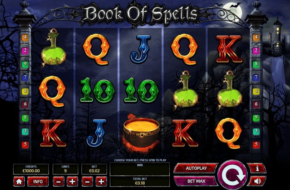 Book of Spells online Automatenspiel