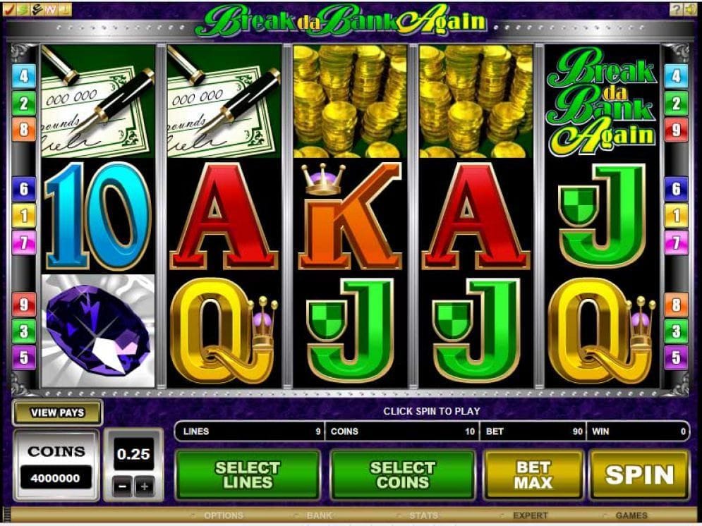 Break da Bank Again online Slotmaschine