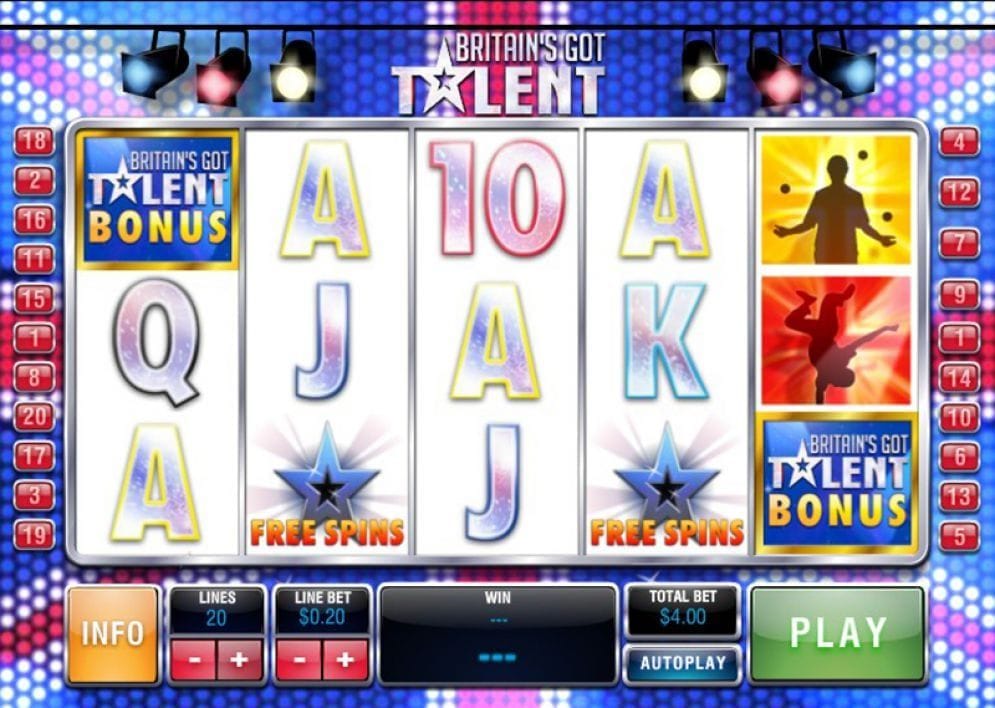 Britain’s Got Talent online Casino Spiel