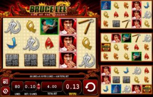 Bruce Lee: Fire of the Dragon Video Slot kostenlos spielen
