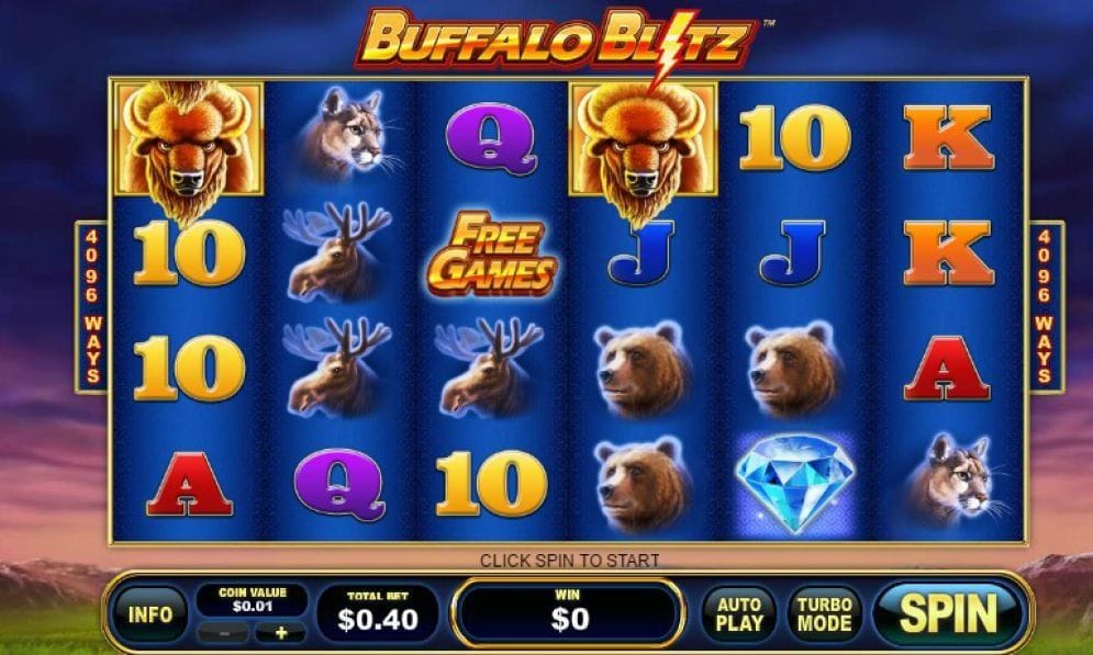 Buffalo Blitz online Spielautomat